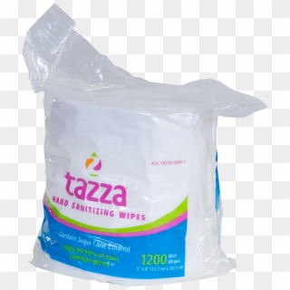 Tazza® Alcohol-based Hand Sanitizing Wipes - Plastic, HD Png Download