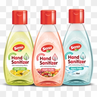 Senu Hand Sanitizer - Plastic Bottle, HD Png Download
