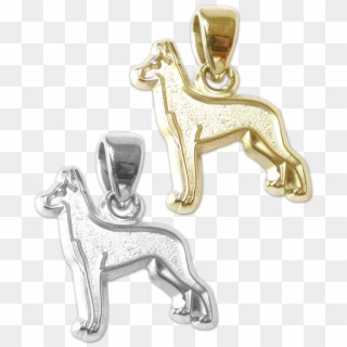 Great Dane Charm Or Pendant In Sterling Silver Or 14k - Welsh Terrier, HD Png Download