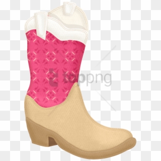 Frames Cowboy Pink Png Image With Transparent Background - Snow Boot, Png Download