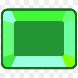 Gem Clipart Emerald - Steven Universe Emerald Gem, HD Png Download