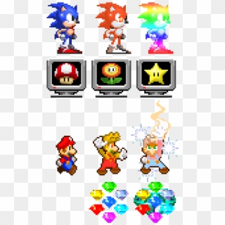 Mario Power Up Sprites, HD Png Download