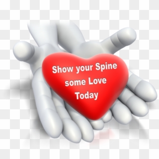Valentine's Heart Spine - Hope Job, HD Png Download