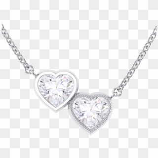 Heart Cut Diamond Pendant - Locket, HD Png Download
