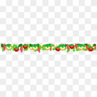 Garland, Christmas, Christmas Baubles, Holly, HD Png Download