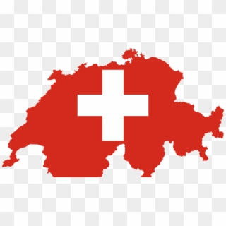Relevant Images By Swiss Cheese Png - Switzerland Flag Map, Transparent Png