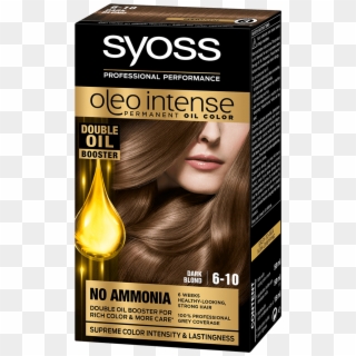 Syoss Com Color Oleo Intense 6 10 Dark Blond - Syoss Dark Blonde, HD Png Download
