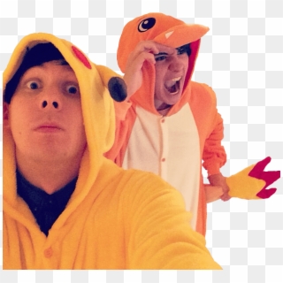 Dan And Phil Pikachu, HD Png Download