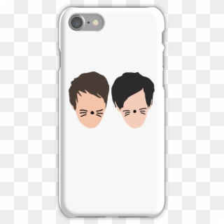 Phil Lester And Dan Howell Iphone 7 Snap Case - Don T We Phone Cases, HD Png Download