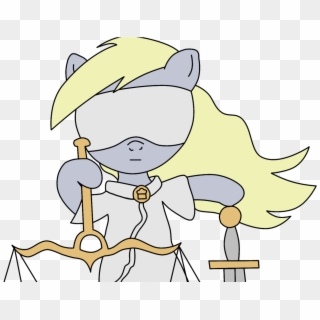 Wrongness, Derpy Hooves, Female, Justice, Justice Is - Cartoon, HD Png Download