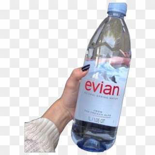 1l Evian Bottles, HD Png Download