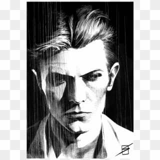 David Bowie In Memoriam - Sketch, HD Png Download