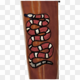 Boots Sally 59 Wood Embrodery Snake New Hrs Thick - Lip Gloss, HD Png Download
