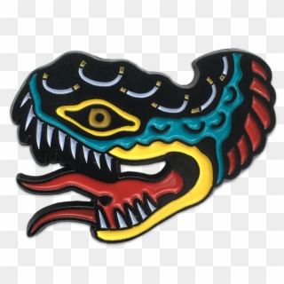 'lindauer Snake' Lapel Pin Few And Far Collective - Tyrannosaurus, HD Png Download
