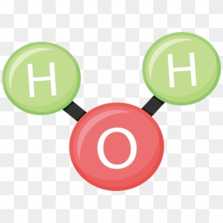 Molecule Water Chemical Structure - Cross, HD Png Download