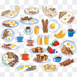 Breakfast Vector Icons Free, HD Png Download