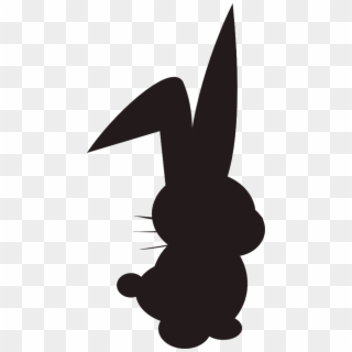 Free Digital Bunny Silhouette Png - Bunny Clipart With Transparent Background, Png Download