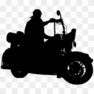 Man On Motorcycle Png, Transparent Png