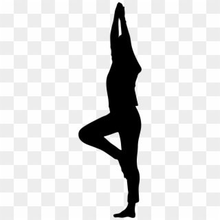 This Free Icons Png Design Of Female Yoga Pose Minus - Silhouette Of Yoga Poses Clipart, Transparent Png