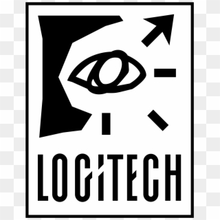 Logitech Logo Png Transparent - Old Logitech Logo, Png Download