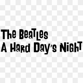 The Beatles 'a Hard Day's Night' - Beatles Yesterday And Today Logo, HD Png Download