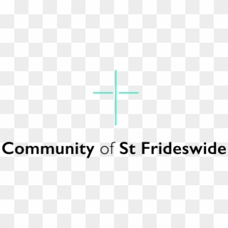 180202 Community Of St Frideswide Logo Outline - Cross, HD Png Download