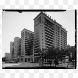 General Motors Building On W - Cadillac Place, HD Png Download