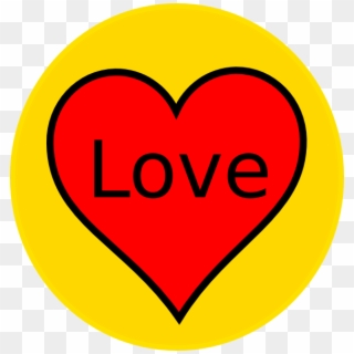 Red And Yellow Heart , Png Download - Red And Yellow Heart, Transparent Png