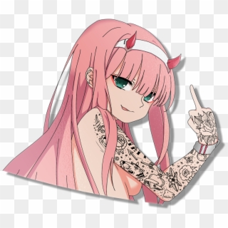 Anime Darling In The Franxx Zero Two Png Download Transparent Png 2222x2627 1614458 Pngfind Here's a zero two smile in 4k for those who want the rest. anime darling in the franxx zero two
