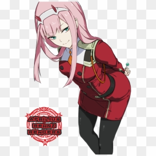 Zero Two V Transparent Cute Zero Two Hd Png Download 559x801 Pngfind