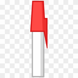Red Pen Png - Bfdi Red Pen Body, Transparent Png