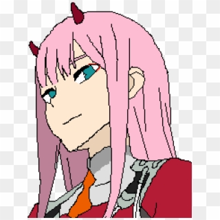 Zero Two/code 002-darling In The Franxx - 002 Darling, HD Png Download