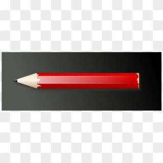 Pencil Pen Write Draft Sketch Red Office School - Contoh Desain Vektor Biro Perjalanan Bus, HD Png Download