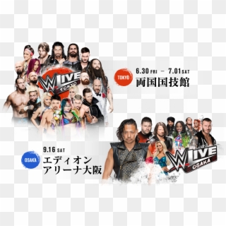 Raw Japan And Smackdown Japan Line Ups - Wwe 2k16, HD Png Download