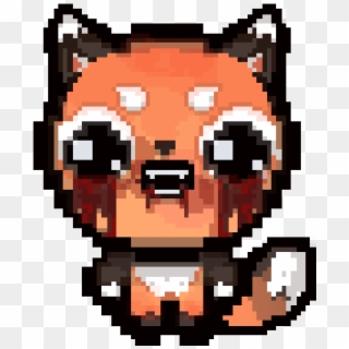 Foxy Isaac~ Pixel Art Inspired By “the Binding Of Isaac - Binding Of Isaac Pixel Art, HD Png Download