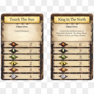 Objective-cards - Dance With Dragons Board Game Expansion, HD Png Download
