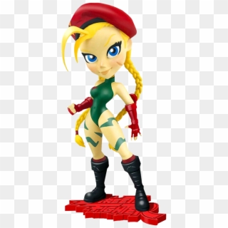 Cammy 7 Knock-outs Vinyl Statue - Street Fighter Knockouts Figures, HD Png Download