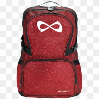 Red Sparkle - Nfinity Green Cheer Bag, HD Png Download