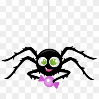 #spider #cute #kawaii #tumblr #ftestickers - Spider Clipart No Background, HD Png Download