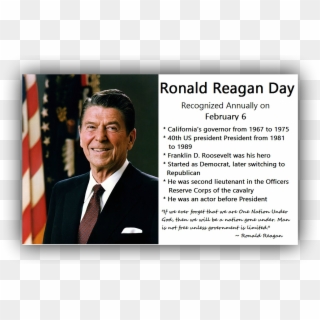 Roanld Reagan Facts And Quotes - Ronald Reagan Policies, HD Png Download