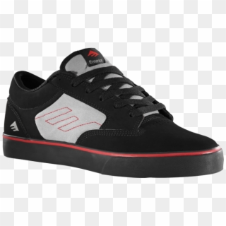 Jinx Black Red Grey - Skate Shoe, HD Png Download
