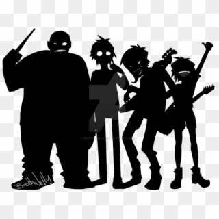 Band By Breth - Gorillaz Band Png, Transparent Png
