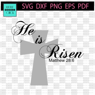 He Is Risen - Calligraphy, HD Png Download