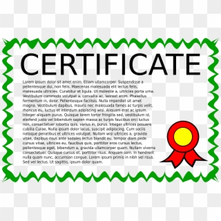 This Free Icons Png Design Of Certificate In Colour - Appreciation Certificate For Student, Transparent Png