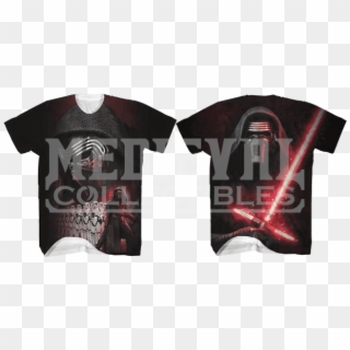 Kylo Ren Front And Back T Shirt, HD Png Download