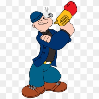 Popeye Popeye 13 Png - Cartoon, Transparent Png