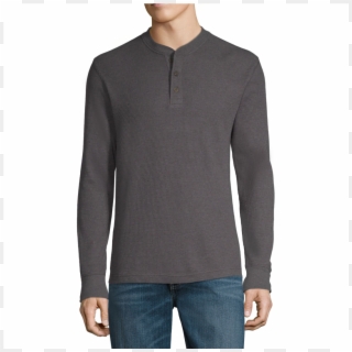 John's Bay Henley Thermal Top, Only $9 At Jcpenney - Bond Varvatos, HD Png Download
