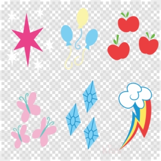 Rainbow Clipart Png - My Little Pony Cutie Mark Png, Transparent Png