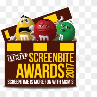 And If You Got The Best Reaction Photo Or Video, You - M&m's Screenbite Awards, HD Png Download