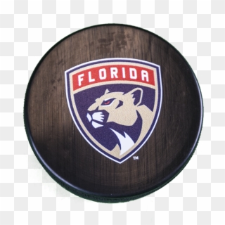 Puck - Florida Panthers - Florida Panthers Puck Logo, HD Png Download
